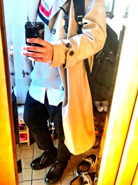 「Vicci（ビッチ）のアイテム」を使った、nanさん（メンズ・162cm）の秋コーディネート