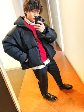 nanさん（メンズ・162cm）の冬コーディネート