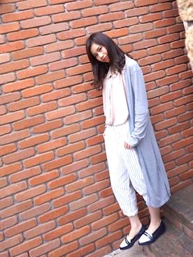 「SHAKE SHAKE  （シェイクシェイク）のアイテム」を使った、竹村佳奈さん（レディース・157cm）の冬コーディネート