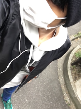 「FILA（フィラ）のアイテム（ニットキャップ/ビーニー）」を使った、しょーさん（メンズ・168cm）の冬コーディネート