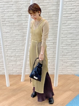 yumiko_nさん（レディース・157cm）の秋コーディネート