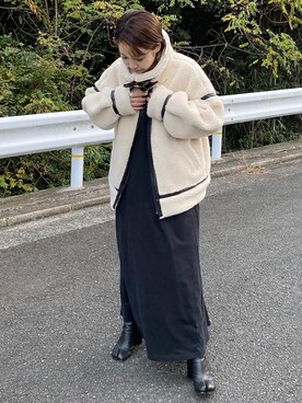 バックシャンカットワンピースを使った人気ファッションコーディネート Wear