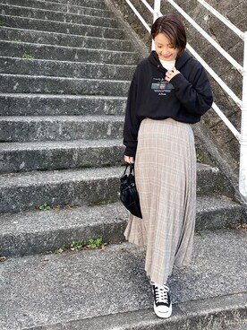 yumiko_nさん（レディース・157cm）の冬コーディネート