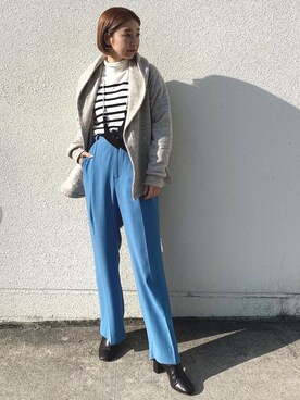 yumiko_nさん（レディース・157cm）の冬コーディネート