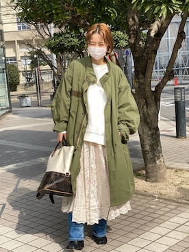 yumiko_nさん（レディース・157cm）の冬コーディネート