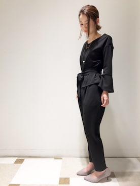 「a.v.v（アーヴェヴェ）のアイテム」を使った、yuri.さん（レディース・158cm）の冬コーディネート