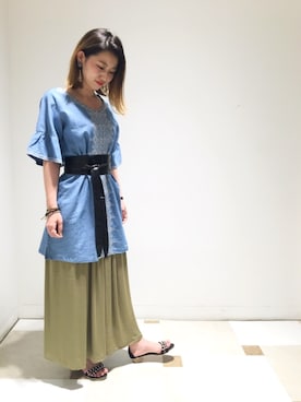 yuri.さん（レディース・158cm）の夏コーディネート