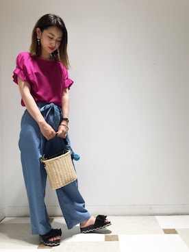 yuri.さん（レディース・158cm）の夏コーディネート