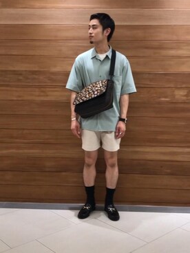古田 享丞さん（メンズ・177cm）の夏コーディネート