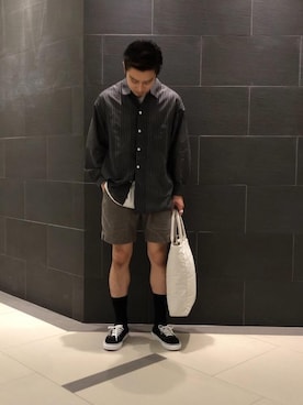 古田 享丞さん（メンズ・177cm）の夏コーディネート