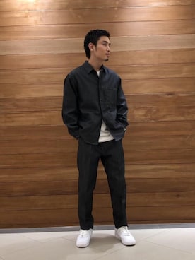 「UNITED ARROWS（ユナイテッドアローズ）のアイテム（その他アウター）」を使った、古田 享丞さん（メンズ・177cm）の夏コーディネート