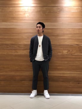 古田 享丞さん(メンズ・177cm)の秋コーディネート