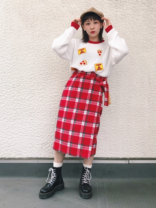 庄司彩夏 Aymmy In The Batty Girls Aymmy In The Batty Girlsのニット セーターを使ったコーディネート Wear