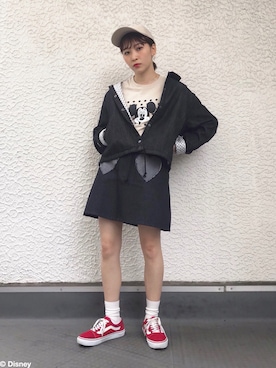 庄司彩夏さん（レディース・158cm）の秋コーディネート