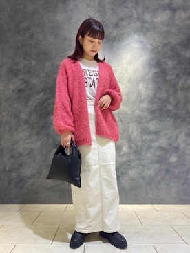 「TRICOTS JEAN MARC（トリコットジーンマルク）のアイテム」を使った、yukaさん（レディース・155cm）の秋コーディネート