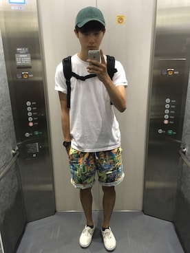 つのまさん（メンズ・181cm）の春コーディネート