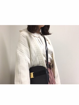 「JET LAG（ジェットラグ）のアイテム」を使った、riccaさん（レディース・160cm）の冬コーディネート