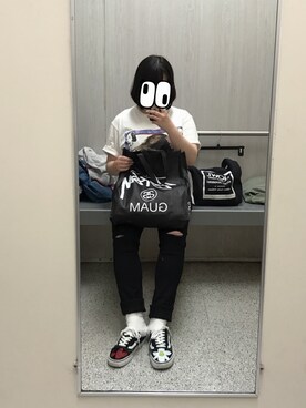 「HOWL（ハウル）のアイテム」を使った、ササキ ノアさん（レディース・156cm）の冬コーディネート