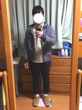 「大学生」｜「アイテム（ダッフルコート）」を使った、Ryoyaさん（メンズ・165cm）の春コーディネート
