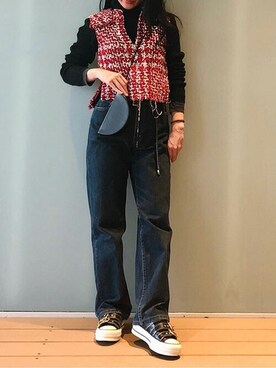 「FARO（ファーロ）のアイテム」を使った、briefingecさん（レディース・150cm）の冬コーディネート