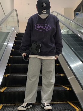 「87mm（87mm）のアイテム」を使った、:mokaさん（レディース・152cm）の冬コーディネート