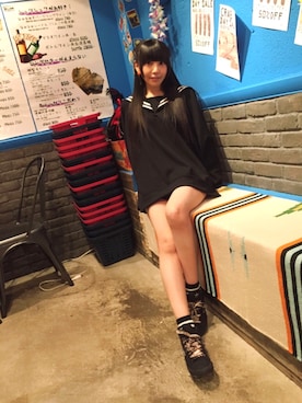 相沢梨紗さん(レディース・160cm)の夏コーディネート