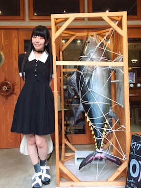「EATME」｜「アイテム（その他）」を使った、相沢梨紗さん（レディース・159cm）の夏コーディネート