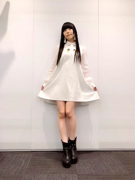 「VIVETTA（ヴィヴェッタ）のアイテム」を使った、相沢梨紗さん（レディース・159cm）の秋コーディネート