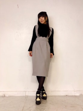 相沢梨紗さん(レディース・159cm)の冬コーディネート