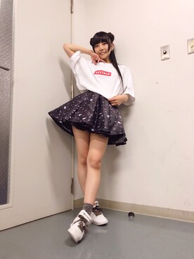 「でんぱ組.inc」｜相沢梨紗さん（レディース・159cm）の冬コーディネート