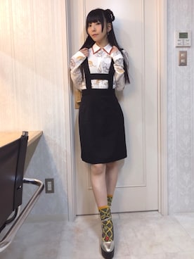 相沢梨紗さん（レディース・159cm）の春コーディネート