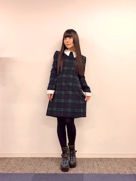 「YOSUKE（ヨースケ）のアイテム」を使った、相沢梨紗さん（レディース・159cm）の春コーディネート