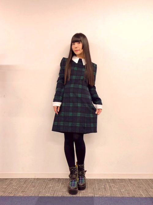 相沢梨紗 Eatmeのワンピースを使ったコーディネート Wear