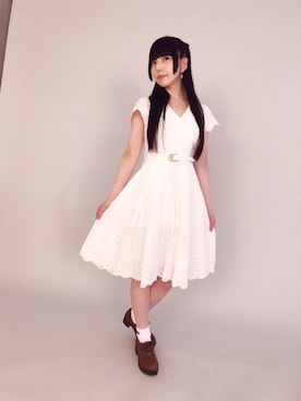 相沢梨紗さん(レディース・159cm)の春コーディネート