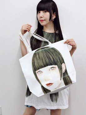 「顔」｜相沢梨紗さん（レディース・159cm）の夏コーディネート