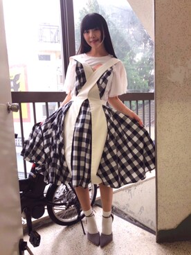 「MEMUSE」｜相沢梨紗さん（レディース・159cm）の秋コーディネート