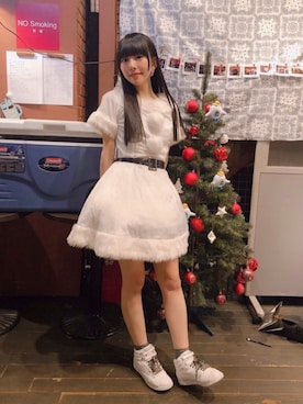 相沢梨紗さん(レディース・159cm)の冬コーディネート