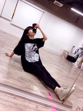 相沢梨紗さん（レディース・159cm）の冬コーディネート