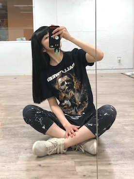 相沢梨紗さん（レディース・159cm）の春コーディネート