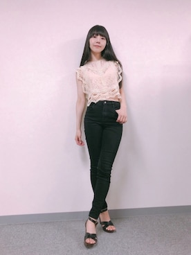 「N.（N. Natural Beauty Basic）（エヌエヌナチュラルビューティーベーシック）のアイテム」を使った、相沢梨紗さん（レディース・159cm）の夏コーディネート