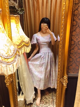 「Grimoire（グリモワール）のアイテム（ワンピース/ドレス）」を使った、相沢梨紗さん（レディース・159cm）の夏コーディネート