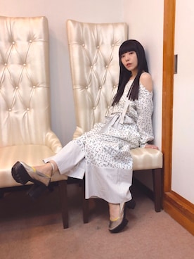 「G.V.G.V.（ジーヴィージーヴィー）のアイテム」を使った、相沢梨紗さん（レディース・159cm）の秋コーディネート