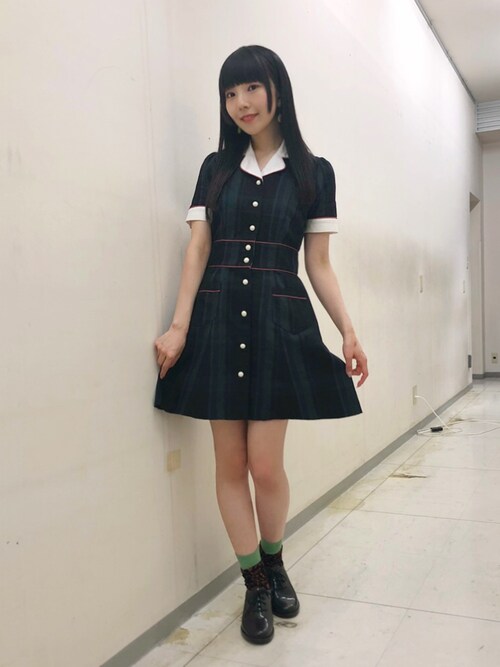 パメオポーズ PAMEOPOSE STACEY DRESS ワンピース チェック