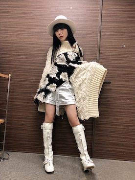 「malamute（マラミュート）のアイテム」を使った、相沢梨紗さん（レディース・159cm）の冬コーディネート