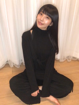 相沢梨紗さん（レディース・159cm）の春コーディネート