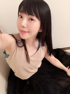 相沢梨紗さん(レディース・159cm)の夏コーディネート