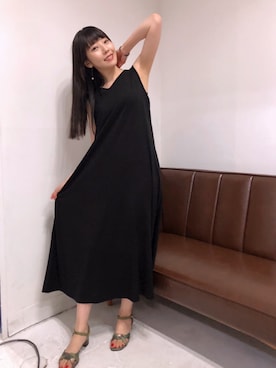 相沢梨紗さん（レディース・159cm）の夏コーディネート