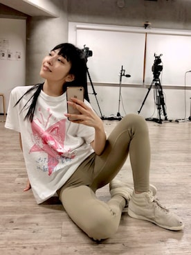 相沢梨紗さん（レディース・159cm）の夏コーディネート