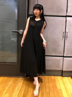 相沢梨紗さん（レディース・159cm）の夏コーディネート