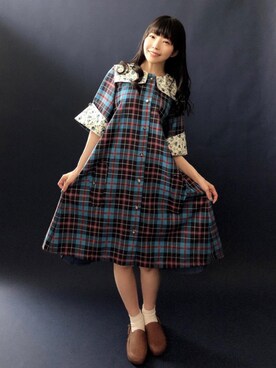 「MEMUSE」｜相沢梨紗さん（レディース・159cm）の秋コーディネート